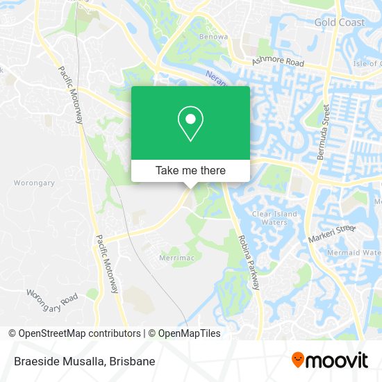 Braeside Musalla map
