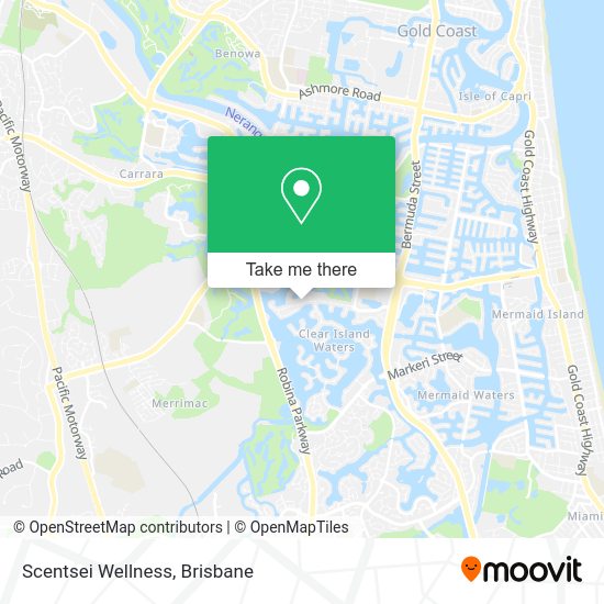 Scentsei Wellness map