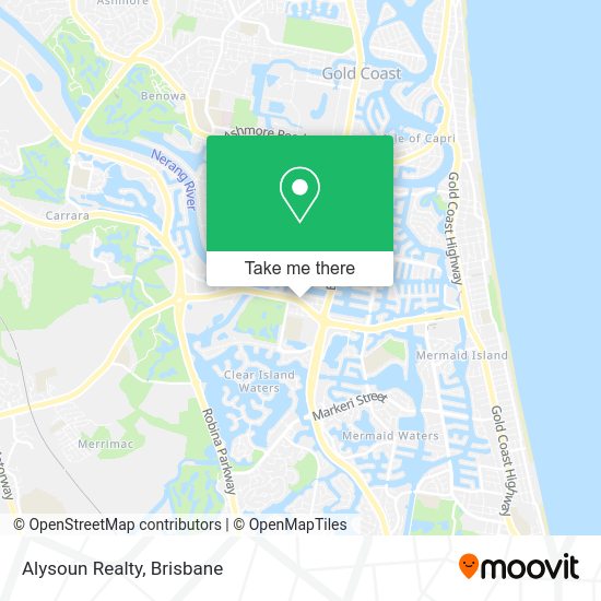 Alysoun Realty map