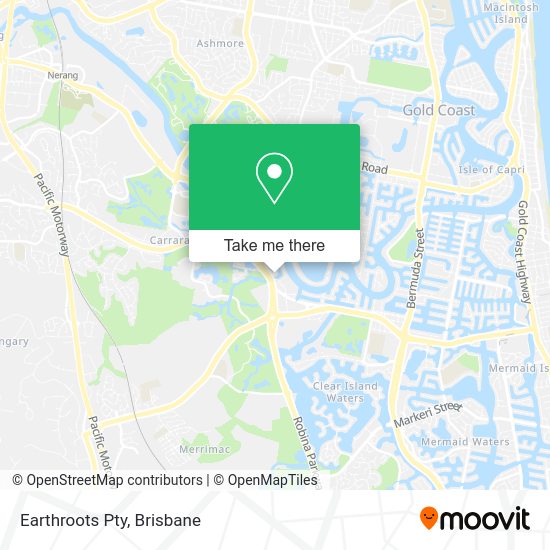 Earthroots Pty map