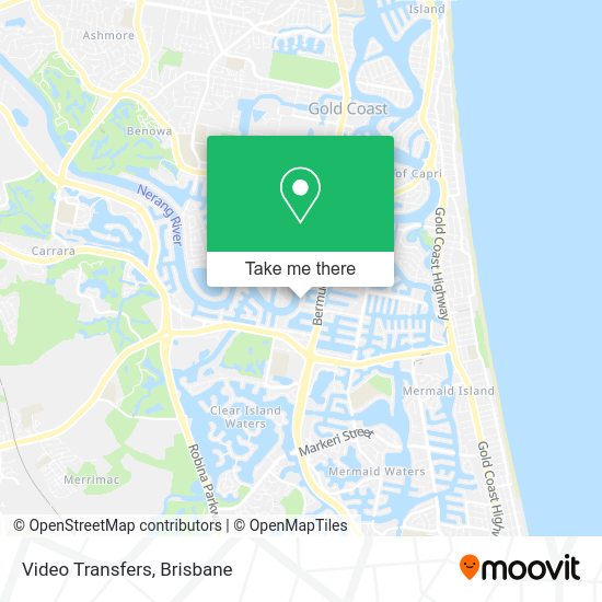 Video Transfers map