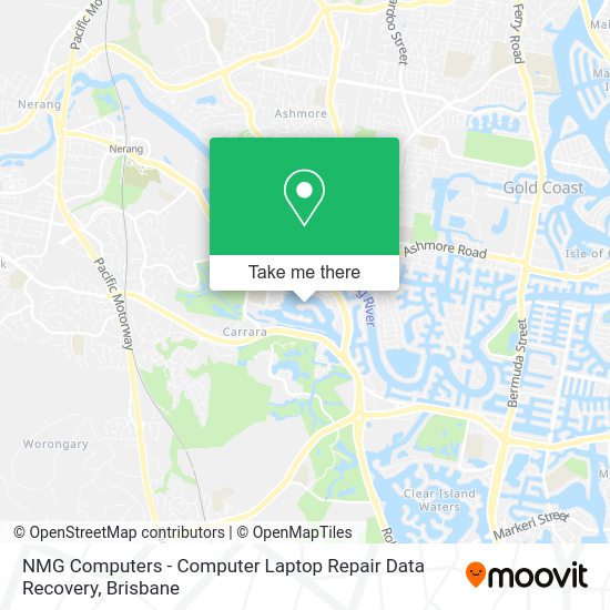NMG Computers - Computer Laptop Repair Data Recovery map