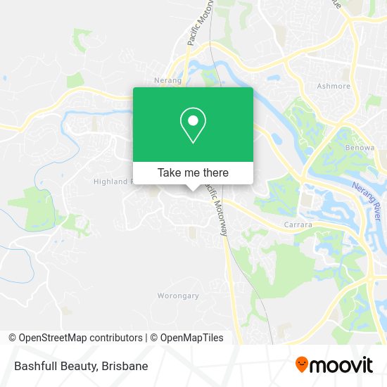 Bashfull Beauty map