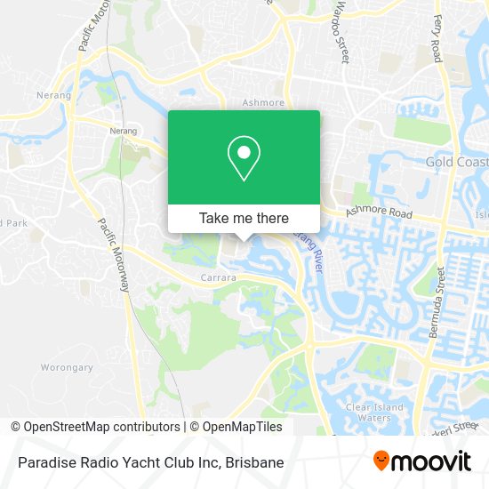 Paradise Radio Yacht Club Inc map