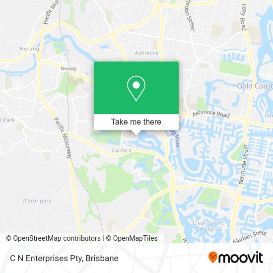 C N Enterprises Pty map