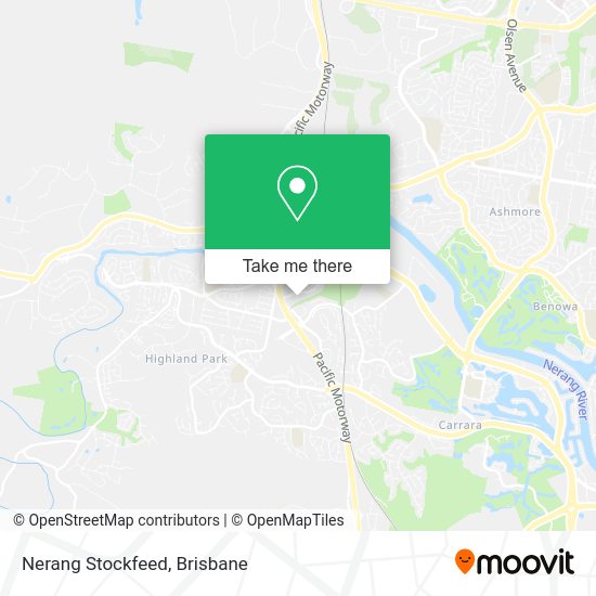 Nerang Stockfeed map
