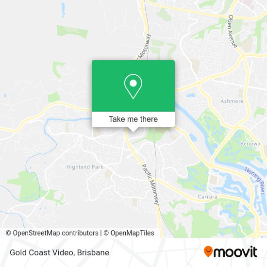 Gold Coast Video map