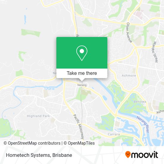 Hometech Systems map