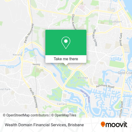 Wealth Domain Financial Services map