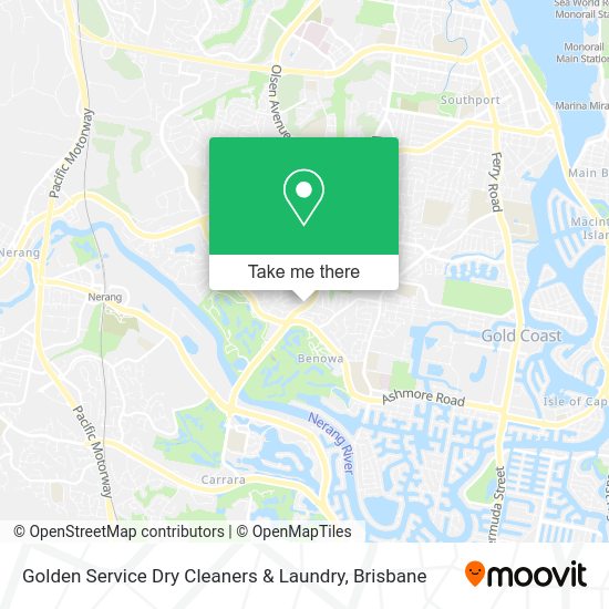 Golden Service Dry Cleaners & Laundry map
