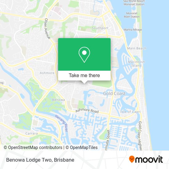 Benowa Lodge Two map
