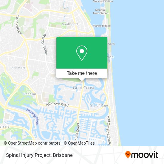 Spinal Injury Project map