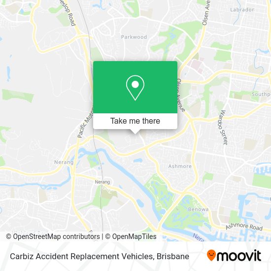 Carbiz Accident Replacement Vehicles map