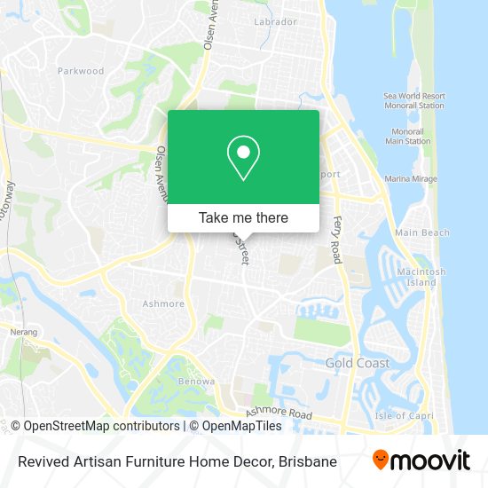 Revived Artisan Furniture Home Decor map