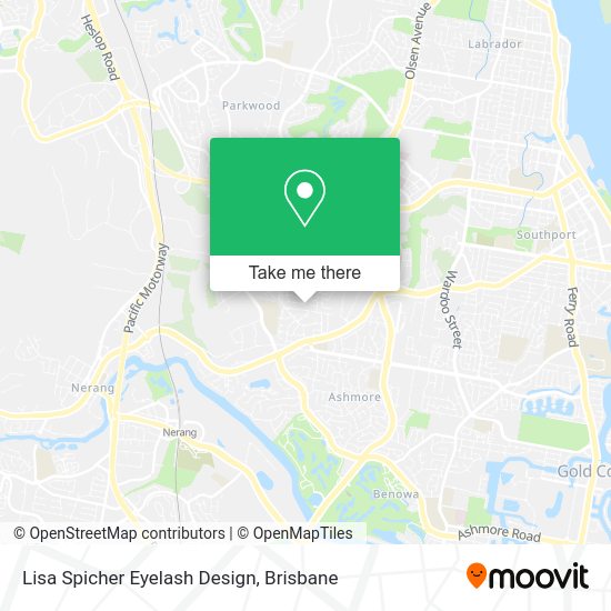Lisa Spicher Eyelash Design map