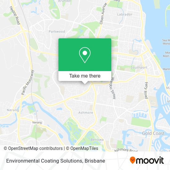 Environmental Coating Solutions map