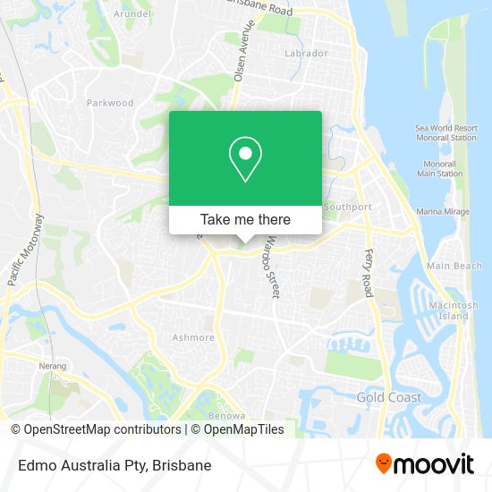Edmo Australia Pty map