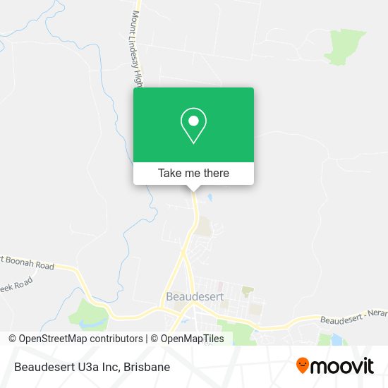 Beaudesert U3a Inc map