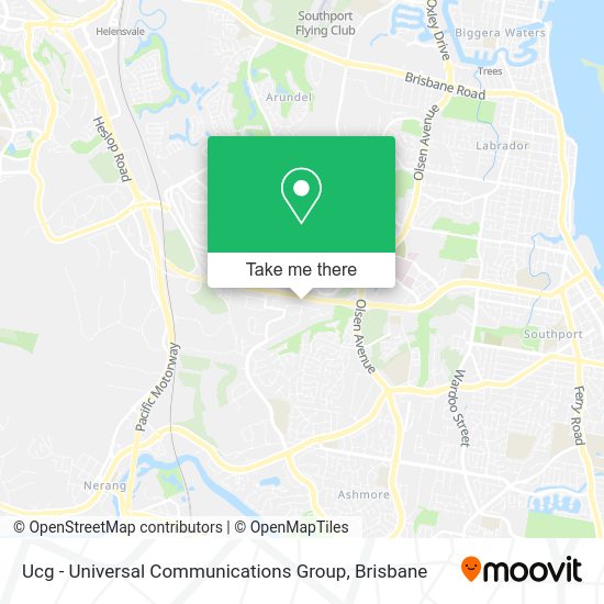 Ucg - Universal Communications Group map