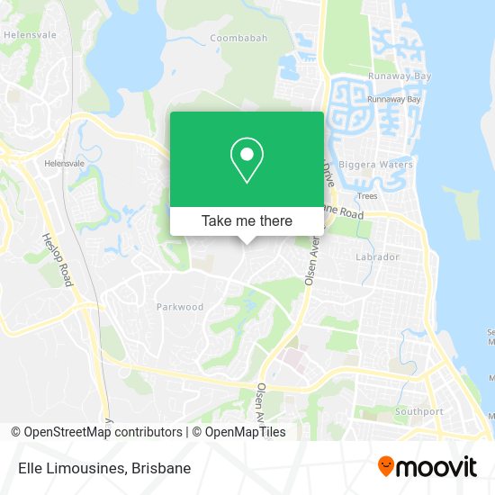 Elle Limousines map