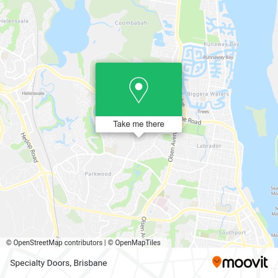 Specialty Doors map