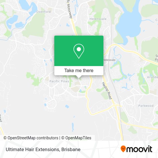 Ultimate Hair Extensions map