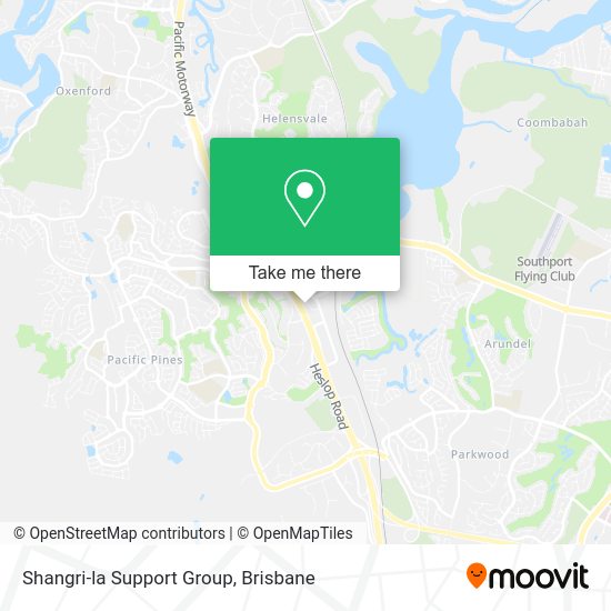 Shangri-la Support Group map