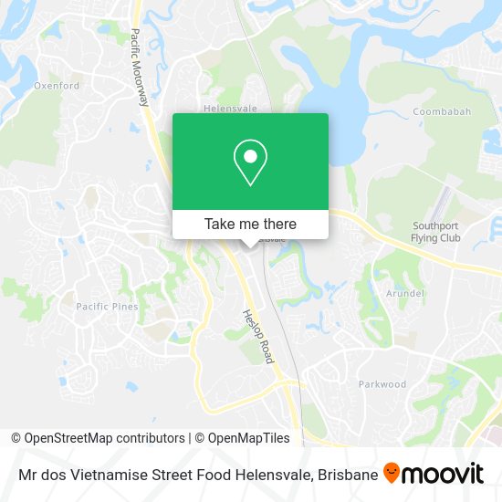 Mr dos Vietnamise Street Food Helensvale map
