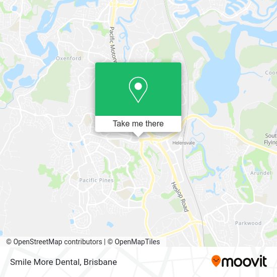 Smile More Dental map