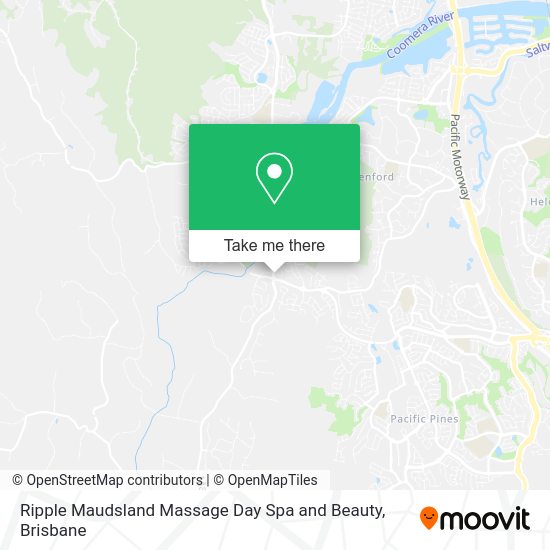 Ripple Maudsland Massage Day Spa and Beauty map