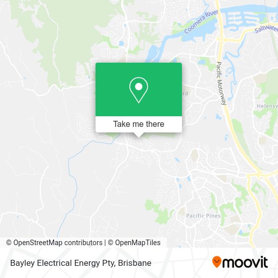 Bayley Electrical Energy Pty map