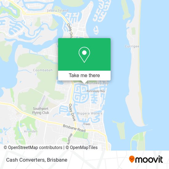 Cash Converters map