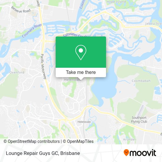 Lounge Repair Guys GC map