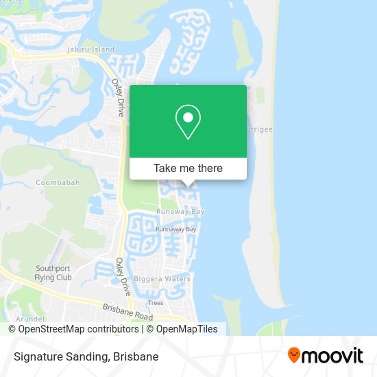 Signature Sanding map