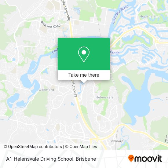 A1 Helensvale Driving School map