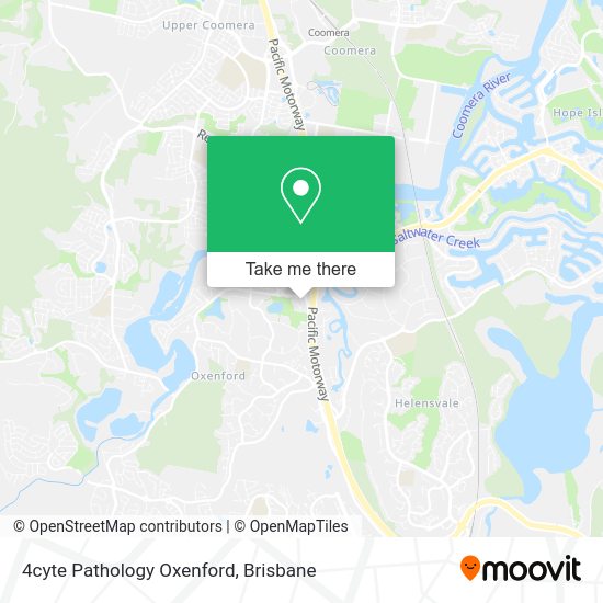 4cyte Pathology Oxenford map