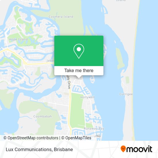 Lux Communications map
