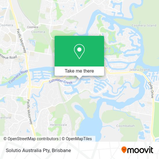 Solutio Australia Pty map