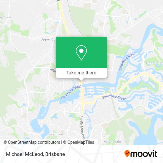 Michael McLeod map