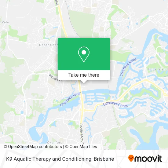 K9 Aquatic Therapy and Conditioning map