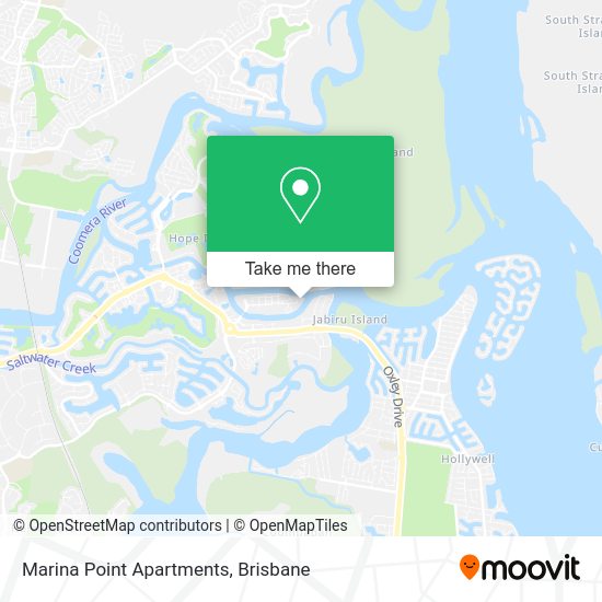 Marina Point Apartments map