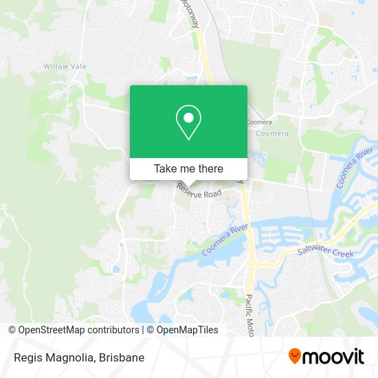 Regis Magnolia map