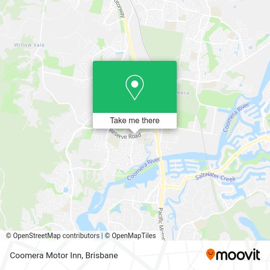 Coomera Motor Inn map