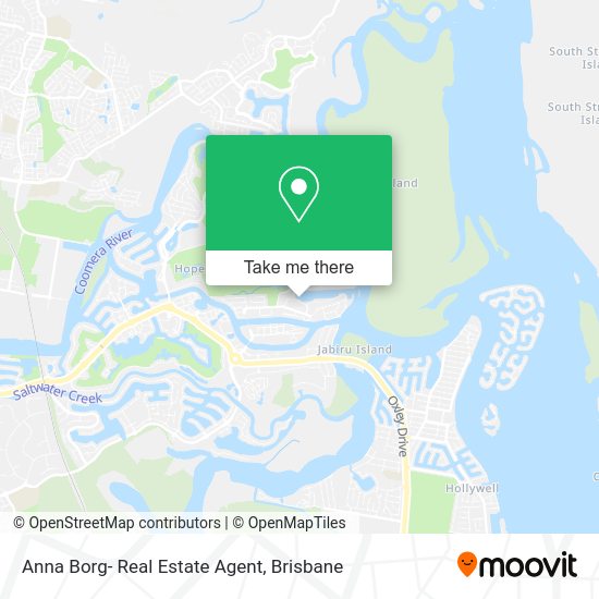 Anna Borg- Real Estate Agent map