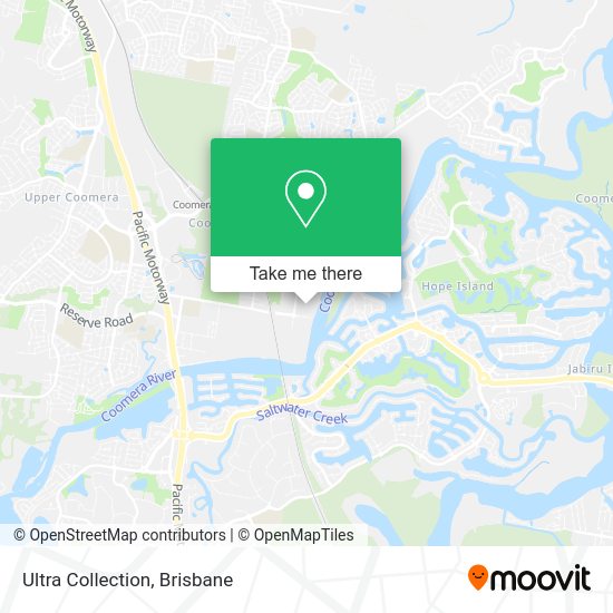 Ultra Collection map
