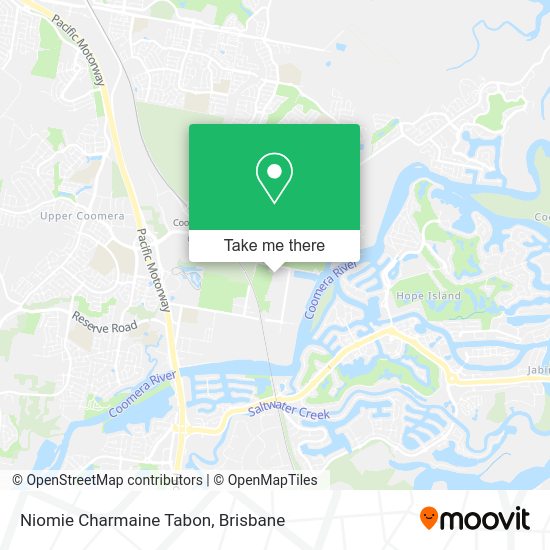 Niomie Charmaine Tabon map