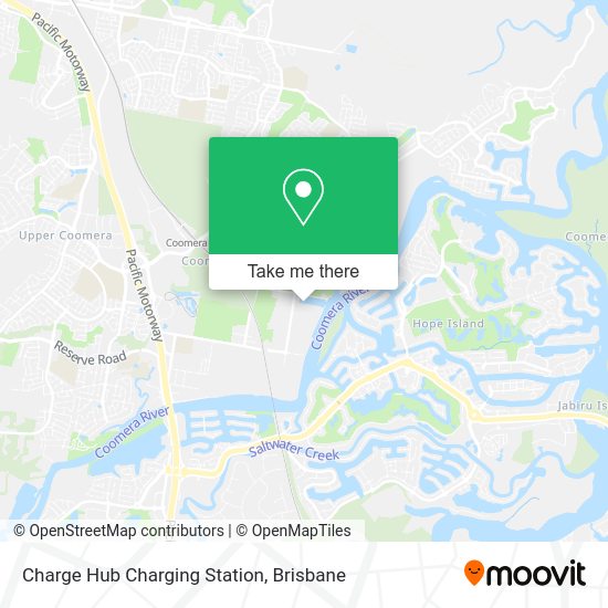 Charge Hub Charging Station map