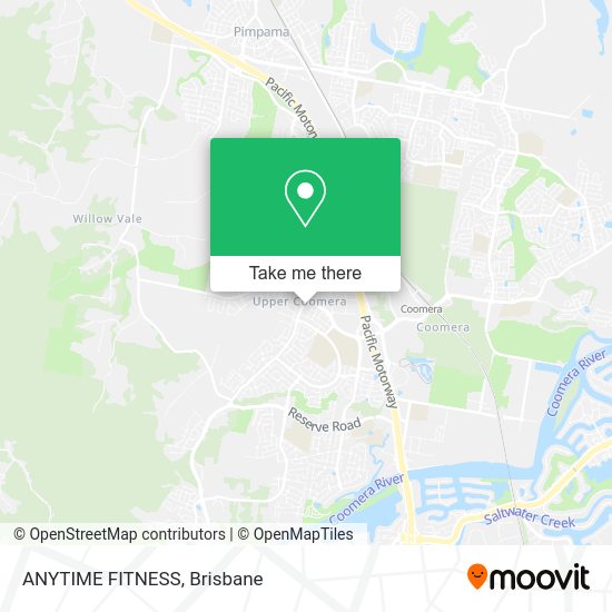 ANYTIME FITNESS map