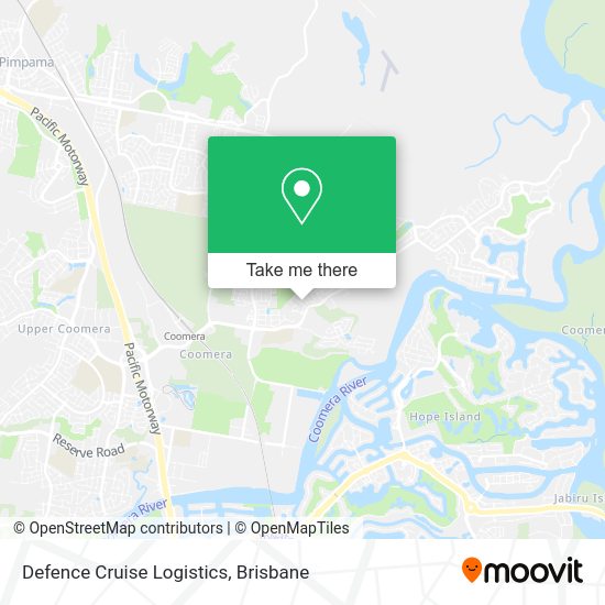 Defence Cruise Logistics map