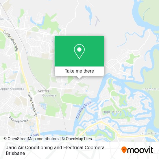 Jaric Air Conditioning and Electrical Coomera map